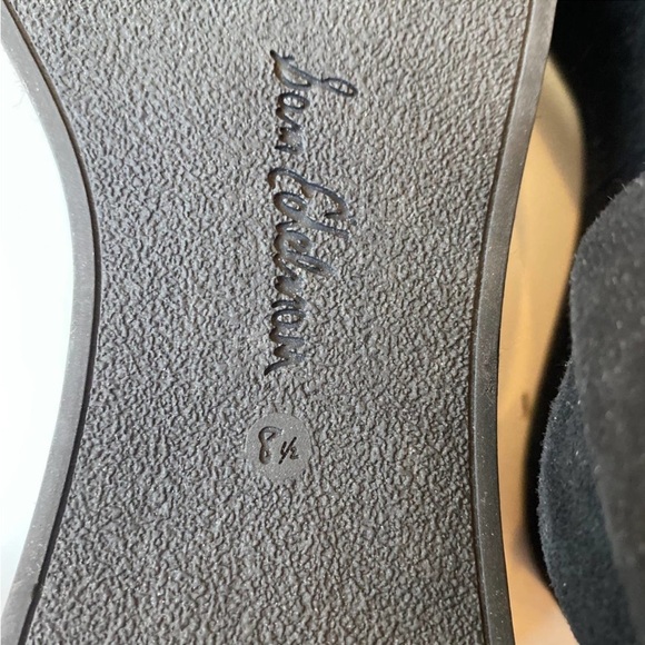 Sam Edelman Y2K Henley Suede Black Strappy Chunky Platform Wedge Sandal Shoe 8.5 - Picture 6 of 6